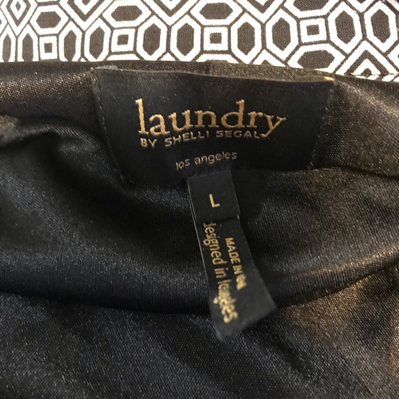 Laundry By Shelli Segal Wrap Geometric Dress - Picture 9 of 9